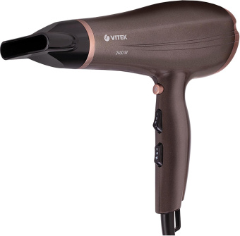 Фен Vitek VT-8211 2400Вт коричневый от магазина РЭССИ