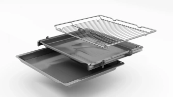 Духовой шкаф Электрический Bosch HBG4795B1S черный от магазина РЭССИ
