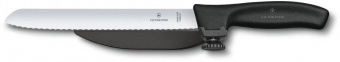 Нож кухонный Victorinox Swissclassic DUX-MESSER (6.8663.21) стальной лезв.210мм черный от магазина РЭССИ