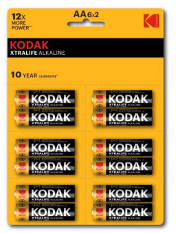 Батарейка LR6-12BL perforated (6x2BL) XTRALIFE Alkaline [KAA-2x6 perf] (144/576/18432) от магазина РЭССИ