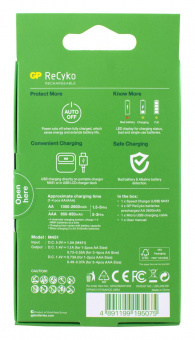 Зарядное устройство GP Recyko M451 2600mAh (4шт) от магазина РЭССИ