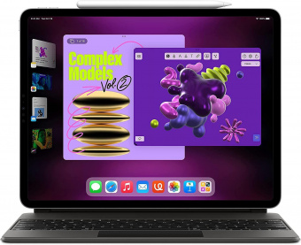 Планшет Apple iPad Pro 2022 A2764 M2 8C RAM8Gb ROM256Gb 12.9" IPS 2732x2048 3G 4G ДА iOS серый космос 12Mpix 12Mpix BT GPS WiFi Touch 9hr от магазина РЭССИ