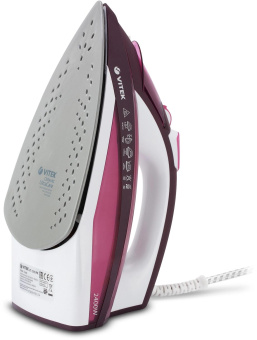 Утюг Vitek VT-1215 2400Вт розовый от магазина РЭССИ
