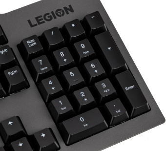 Клавиатура Lenovo Legion K500 RGB механическая черный USB Multimedia for gamer LED (подставка для запястий) от магазина РЭССИ