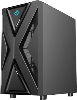 Корпус GMNG GG-CC101 черный без БП ATX 6x120mm 2x140mm 2xUSB2.0 1xUSB3.0 audio bott PSU от магазина РЭССИ