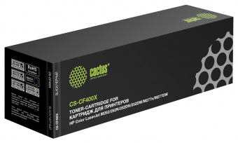 Картридж лазерный Cactus CS-CF400X CF400X черный (2800стр.) для HP CLJ M252/252N/252DN/252DW/M277n/M277DW от магазина РЭССИ