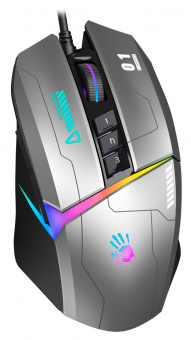 Мышь A4Tech Bloody W60 Max Gun серый/черный оптическая (10000dpi) USB (10but) от магазина РЭССИ