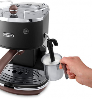 Кофеварка рожковая Delonghi ECOV 311.BK 1100Вт черный от магазина РЭССИ