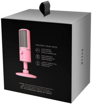 Микрофон проводной Razer Seiren X Quartz 2м розовый от магазина РЭССИ