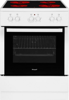 Плита Электрическая Weissgauff WES E1V07 W белый стеклокерамика от магазина РЭССИ
