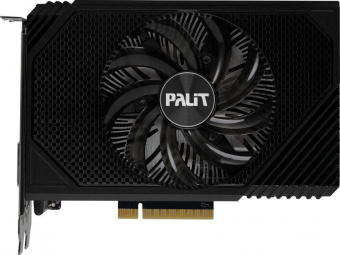 Видеокарта Palit PCI-E 4.0 PA-RTX3050 STORMX NVIDIA GeForce RTX 3050 8Gb 128bit GDDR6 1552/14000 DVIx1 HDMIx1 DPx1 HDCP Ret от магазина РЭССИ