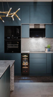 Винный шкаф Lex LWD3017BL dual zone 1-нокамерн. черный от магазина РЭССИ