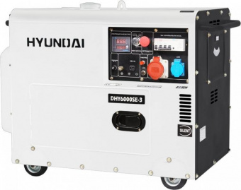 Генератор Hyundai DHY 6000SE-3 5.5кВт от магазина РЭССИ
