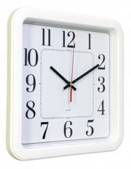 Часы настенные аналоговые Бюрократ WallC-S79P D29см белый (WALLC-S79P29/WHITE) от магазина РЭССИ