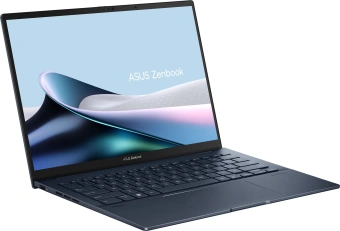 Ноутбук Asus Zenbook 14 OLED UX3405MA-QD489 Core Ultra 5 125H 16Gb SSD1Tb Intel Arc 14" OLED FHD+ (1920x1200) noOS blue WiFi BT Cam Bag (90NB11R1-M00ST0) от магазина РЭССИ