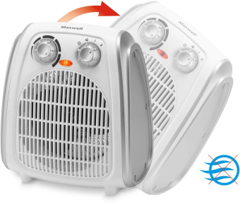 Тепловентилятор Maxwell MW-3458 2000Вт белый от магазина РЭССИ