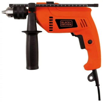 Дрель ударная Black+Decker HD555-RU 550Вт патрон:быстрозажимной реверс от магазина РЭССИ