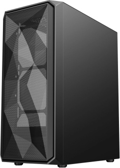 Корпус Оклик OCC-MD303 черный без БП ATX 6x120mm 2xUSB2.0 1xUSB3.0 audio bott PSU от магазина РЭССИ