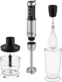 Блендер погружной Rondell RDE-1306 1200Вт черный/серебристый от магазина РЭССИ