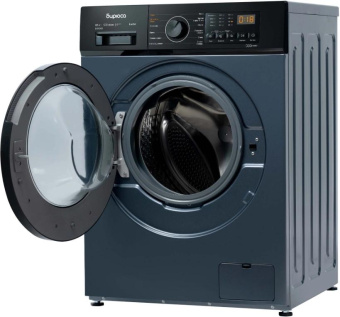 Стиральная машина Бирюса WMD-SM812/03 W класс: A+++ загр.фронтальная макс.:8кг (с сушкой) синий инвертер от магазина РЭССИ