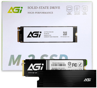 Накопитель SSD AGi PCIe 4.0 x4 2TB AGI2T0G44AI828 AI828 M.2 2280 от магазина РЭССИ