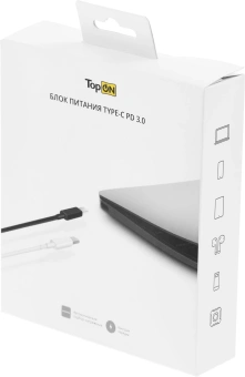 Адаптер TopON TOP-AS65QW автоматический 65W 5V-20V 3.25A от бытовой электросети от магазина РЭССИ