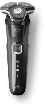 Бритва роторная Philips S5898/35 реж.эл.:3 питан.:элек.сеть/аккум. черный/серый от магазина РЭССИ