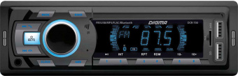 Автомагнитола Digma DCR-700 1DIN 4x50Вт от магазина РЭССИ