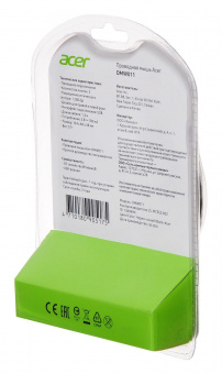 Мышь Acer OMW011 черный/синий оптическая (1200dpi) USB (3but) от магазина РЭССИ