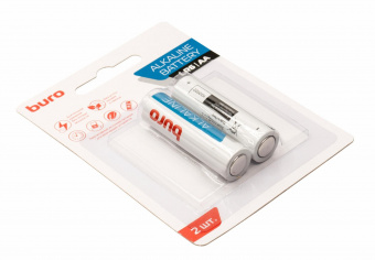 Батарея Buro Alkaline LR6 AA (2шт) блистер от магазина РЭССИ