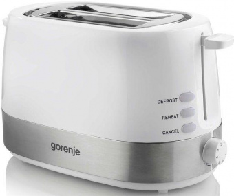 Тостер Gorenje T850WE 720Вт белый от магазина РЭССИ