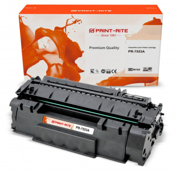 Картридж лазерный Print-Rite TFHA08BPU1J PR-7553A Q7553A черный (3000стр.) для HP P2014/P2015/M2727 от магазина РЭССИ