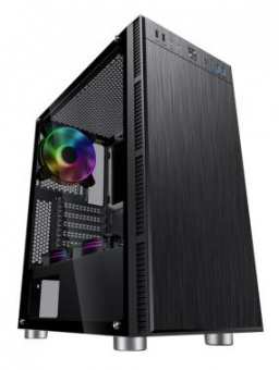 Корпус Accord 3407 черный без БП ATX 8x120mm 2xUSB2.0 1xUSB3.0 audio bott PSU от магазина РЭССИ