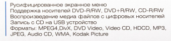Плеер DVD Hyundai H-DVD180 черный ПДУ от магазина РЭССИ
