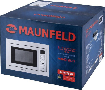 Микроволновая печь Maunfeld MBMO.20.7S 20л. 800Вт нержавеющая сталь (встраиваемая) от магазина РЭССИ