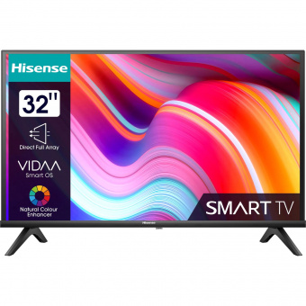 Телевизор LED Hisense 32" 32A4K Frameless черный HD 60Hz DVB-T DVB-T2 DVB-C DVB-S DVB-S2 WiFi Smart TV (RUS) от магазина РЭССИ