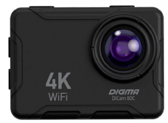 Экшн-камера Digma DiCam 80C черный от магазина РЭССИ