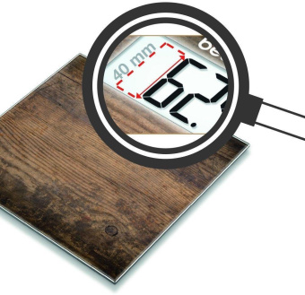 Весы напольные электронные Beurer GS203 макс.150кг рисунок/дерево от магазина РЭССИ