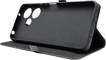 Чехол (флип-кейс) BoraSCO для Xiaomi Redmi 13 Book Case черный (73402) от магазина РЭССИ