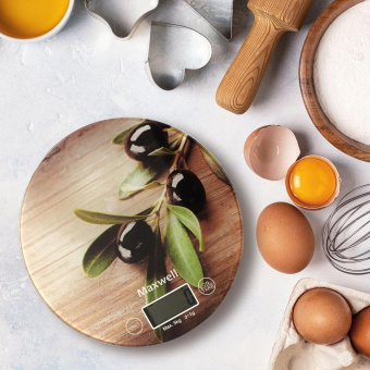 Весы кухонные электронные Maxwell MW-1468 макс.вес:5кг рисунок от магазина РЭССИ