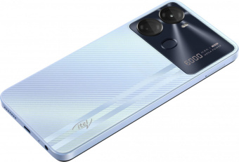 Смартфон Itel P40 128Gb 4Gb голубой моноблок 3G 4G 2Sim 6.6" 720x1612 Android 12 Go 13Mpix 802.11 b/g/n NFC GPS GSM900/1800 GSM1900 microSD max128Gb от магазина РЭССИ