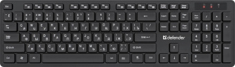 Клавиатура + мышь Defender Lima C-993 клав:черный мышь:черный USB беспроводная Multimedia (45993) от магазина РЭССИ
