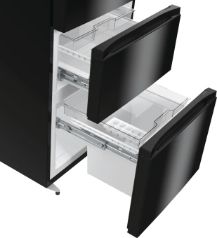 Холодильник Hisense RM469N4AFD1 2-хкамерн. черный инвертер от магазина РЭССИ