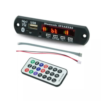Модули JQ-D098BT Модуль МП3, FLAC декодер, FM Radio, Bluetooth, (пульт) 12в от магазина РЭССИ