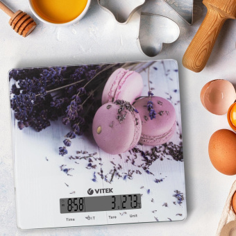 Весы кухонные электронные Vitek VT-8009 макс.вес:10кг рисунок от магазина РЭССИ