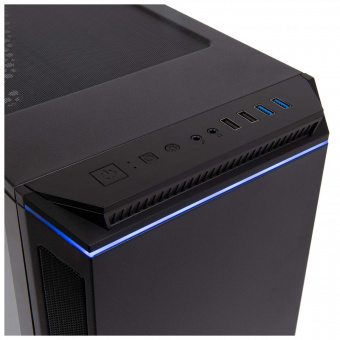 Корпус Hiper PB81 черный без БП ATX 4x120mm 2xUSB2.0 2xUSB3.0 audio bott PSU от магазина РЭССИ