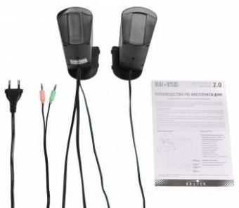 Колонки Оклик OK-150 HW2 2.0 черный 4Вт от магазина РЭССИ