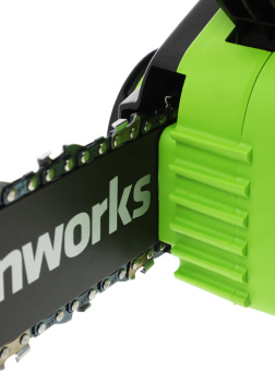Цепная пила Greenworks G24CS25K2 аккум. дл.шины:10" (25cm) 1аккум. 2Ач ЗУ (2007707UA) от магазина РЭССИ