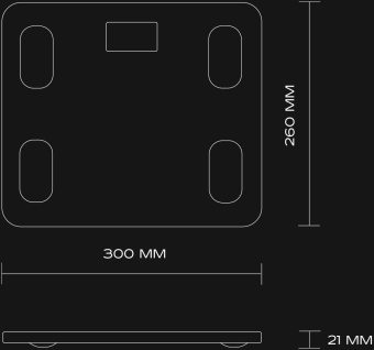Весы напольные электронные Scarlett SC-BS33ED101 макс.150кг черный от магазина РЭССИ