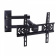 Картинка Кронштейн для телевизора Kromax PIXIS-XS черный 22"-55" макс.30кг настенный поворотно-выдвижной и наклонный от магазина РЭССИ Кронштейн для телевизора Kromax PIXIS-XS черный 22"-55" макс.30кг настенный поворотно-выдвижной и наклонный от магазина РЭССИ